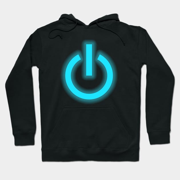 Power Button Hoodie by LittleBean